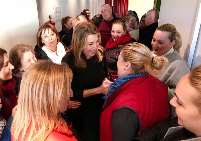 Susana Díaz, hoy en Los Molares | EUROPA PRESS/JUNTA ep susana diaz hoylos molares