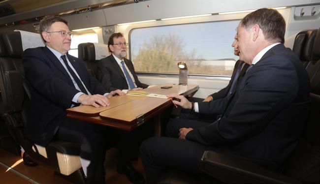 Viaje inaugural del AVE a Castellón | GENERALITAT ep viaje inauguralavecastellon