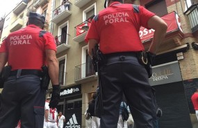 ep agentespolicia foral patrullan durantesanfermines
