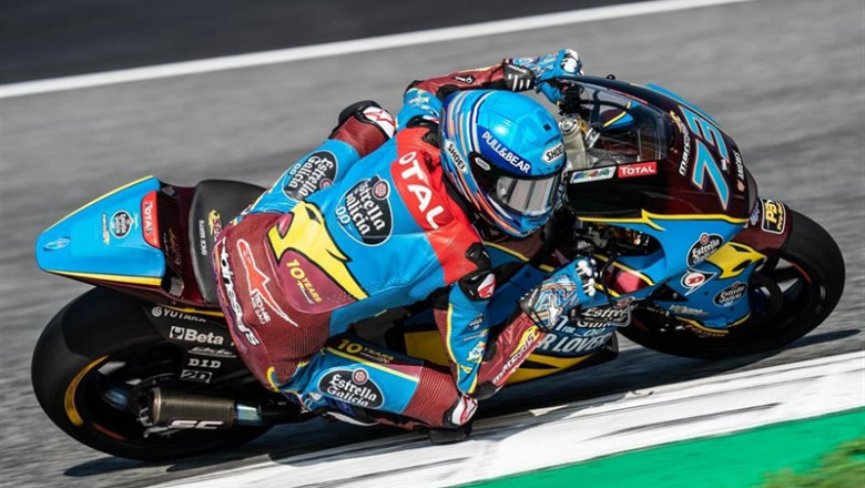 Alex Márquez durante el test de Austria de Moto2 | ESTRELLA GALICIA 0,0 MARC VDS ep alex marquez durantetestaustriamoto2