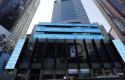 ep archivo - logo de morgan stanley en nueva york
