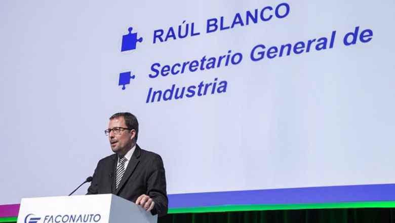 Archivo - Raul Blanco, secretario general de Industria y de la Pyme, en una imagen de archivo | FACONAUTO - Archivo ep archivo raul blanco secretario general de industria y de la pyme en una imagen de archivo