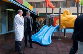 ep clavijo durantevisita al areaoncologia pediatricamaterno