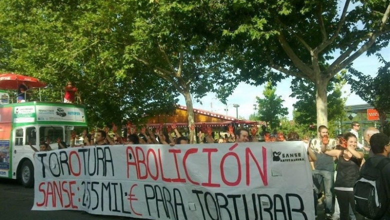 Convocan dos manifestaciones contra los eventos taurinos en las fiestas de San Sebastián de los Reyes | 'SANSE ANTITAURINO' ep convocan dos manifestaciones contra los eventos taurinos en las fiestas de san sebastian de los