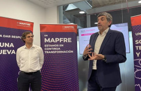 ep el ceo de salvia pedro diaz yuste y el director de innovacion de mapfre espana juan cumbrado ep el ceo de salvia pedro diaz yuste y el director de innovacion de mapfre espana juan cumbrado