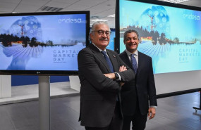 ep el consejero delegado de endesa jose bogas y su director financiero luca passa