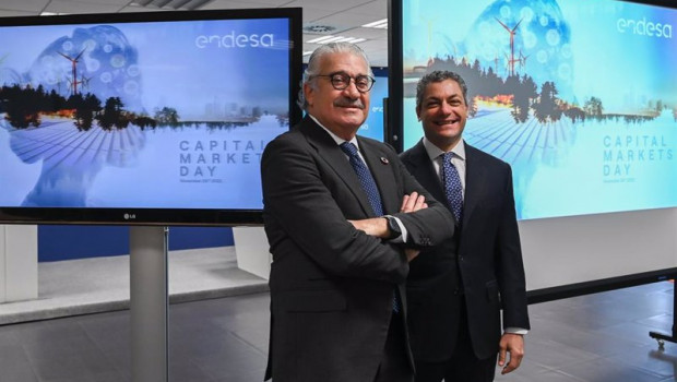 ep el consejero delegado de endesa jose bogas y su director financiero luca passa