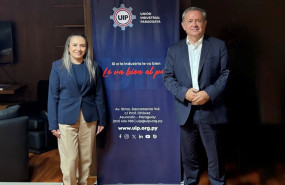 ep el director de relaciones con iberoamerica de la ceoe narciso casado junto a la vicepresidenta de