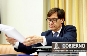 ep el ministro de sanidad salvador illa comparecen en el congreso