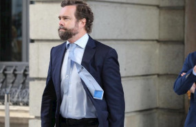 ep el portavoz de vox en el congreso ivan espinosa de los monteros a su llegada a la sesion de