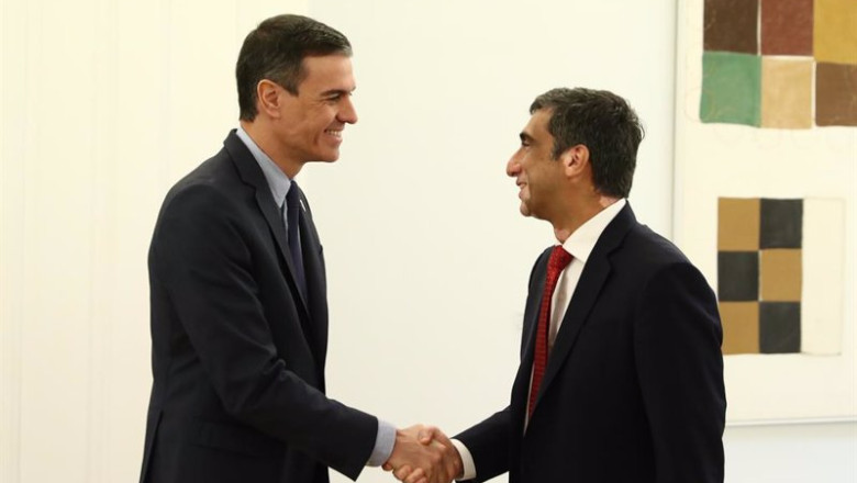 ep el presidente del gobierno espanol pedro sanchez se reune con el consejero delegado de ep el presidente del gobierno espanol pedro sanchez se reune con el consejero delegado de