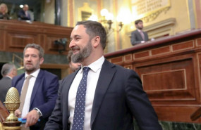 ep el presidente del vox santiago abscal en el congreso