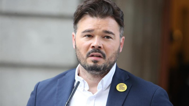 Gabriel Rufián, ERC (Archivo) | Ricardo Rubio - Europa Press - Archivo ep gabriel rufian erc archivo