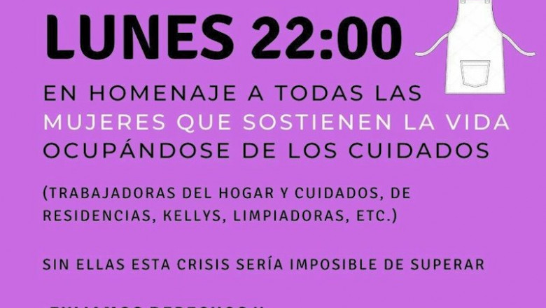 Iniciativa para homenajear a las cuidadoras | #APLAUSOCUIDADORAS ep iniciativa para homenajear a las cuidadoras