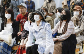 ep japoneses protegiendose del coronavirus