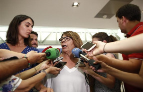 ep la concejalamas madrid ines sabanes ofrece declaracioneslos medioscomunicaciondecelebracionuna sesion plenariaayuntamientomadrid