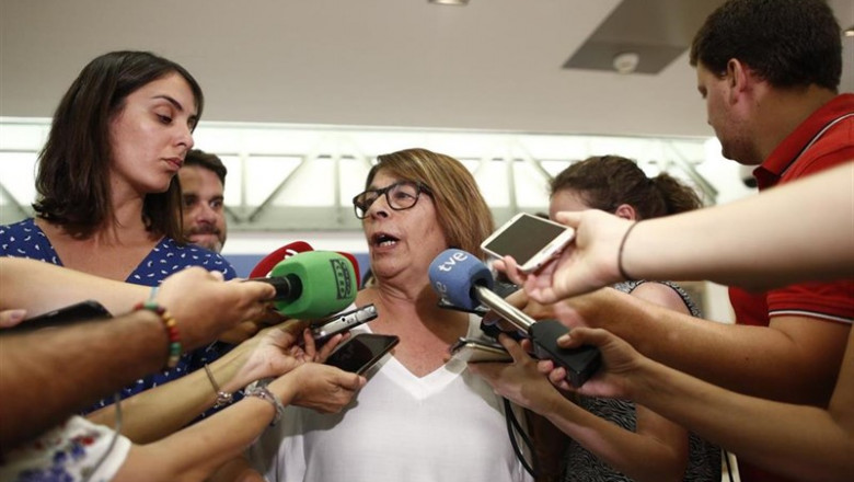 La concejala de Más Madrid, Inés Sabanés, ofrece declaraciones a los medios de comunicación antes de la celebración de una sesión plenaria en el Ayuntamiento de Madrid. | Eduardo Parra - Europa Press ep la concejalamas madrid ines sabanes ofrece declaracioneslos medioscomunicaciondecelebracionuna sesion plenariaayuntamientomadrid