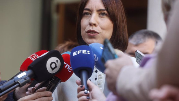 ep la ministra de ciencia innovacion y universidades diana morant atiende a medios a su llegada a la