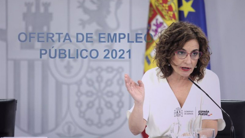 La ministra de Hacienda y Función Pública, María Jesús Montero, en una imagen de 27 de julio. | EUROPA PRESS/E. Parra. POOL - Europa Press ep la ministra de hacienda y funcion publica maria jesus montero en una imagen de 27 de julio