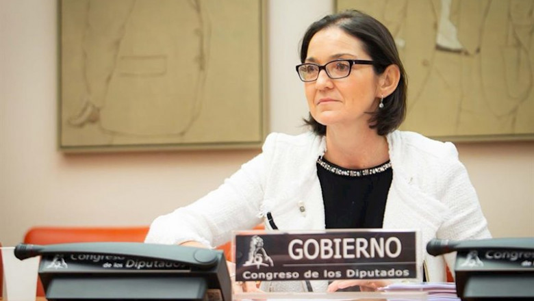 La ministra de Industria, Comercio y Turismo, Reyes Maroto. | Congreso de los Diputados ep la ministra de industria comercio y turismo reyes maroto 20200505175905