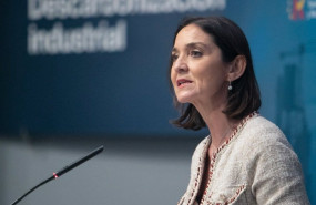 ep la ministra de industria comercio y turismo reyes maroto durante la presentacion en gijon del ep la ministra de industria comercio y turismo reyes maroto durante la presentacion en gijon del