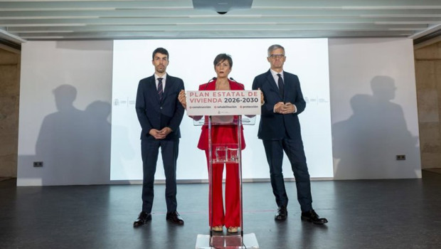 ep la ministra de vivienda y agenda urbana isabel rodriguez c atiende a los medios antes de la