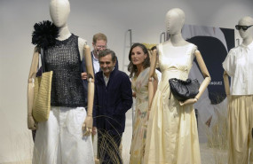 ep la reina letizia visita la sede de adolfo dominguez en san cibrao das vinas ourense