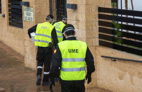 ep la ume en labores de desinfeccion en una residencia de ancianos de huelva