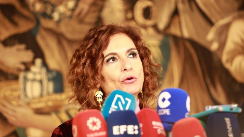 La vicepresidenta primera del Gobierno y ministra de Hacienda, María Jesús Montero. | ROCÍO RUZ/EUROPA PRESS ep la vicepresidenta primera del gobierno y ministra de hacienda maria jesus montero 20260109122010