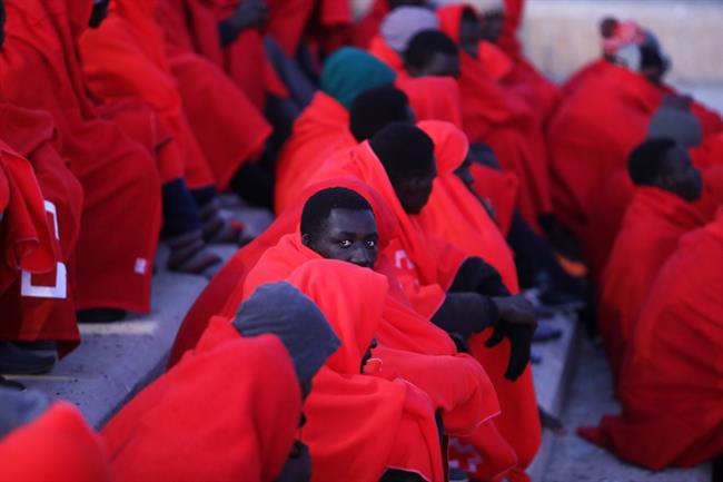 Migrantes rescatados por Salvamento Marítimo | EUROPA PRESS/ÁLEX ZEA/ARCHIVO ep migrantes rescatadossalvamento maritimo 20181012112801