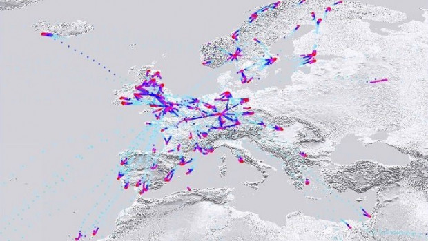 ep obertura europea de amdar para el 2 de marzo de 2020 arriba y el 23 de marzo de 2020 abajo los