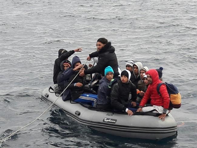 Patera interceptada en Cabo de Gata por Salvamento Marítimo | EUROPA PRESS/SALVAMENTOMARÍTIMO ep patera interceptadacabogatasalvamento maritimo