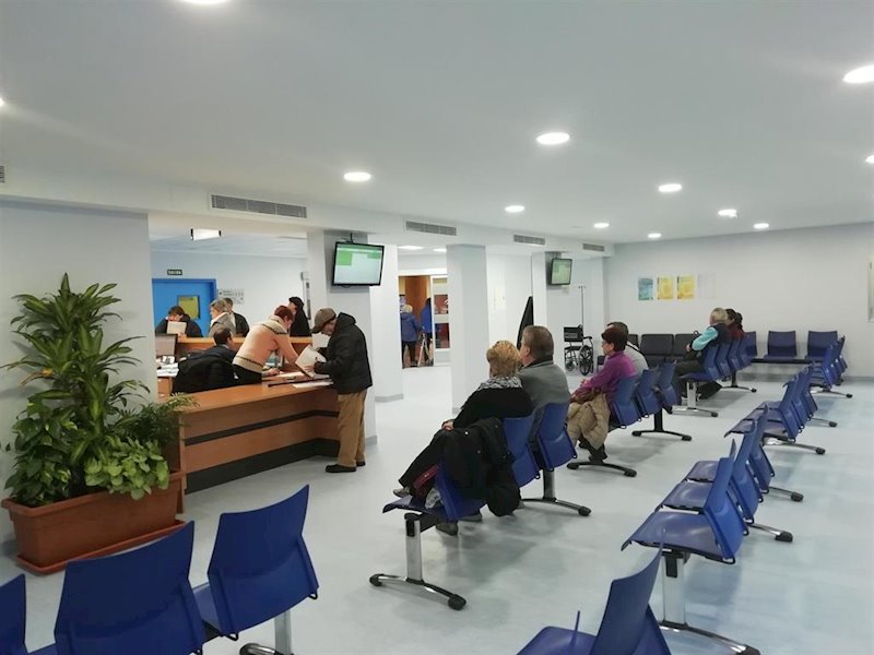 ep sala de espera en el hospital virgen de las nieves