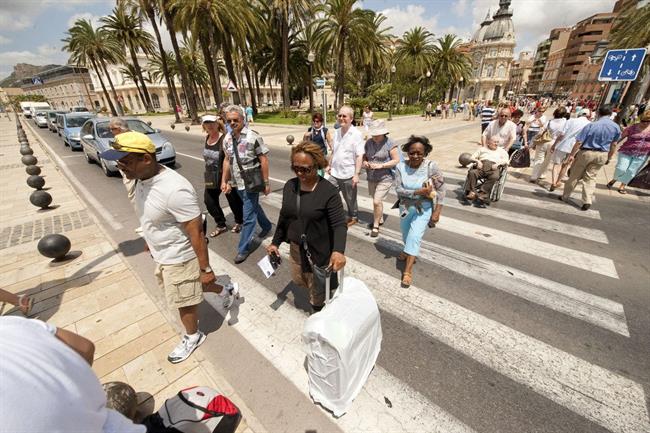Turistas en Cartagena | AYUNTAMIENTO CARTAGENA - Archivo ep turistascartagena