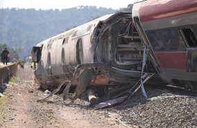 ep uno de los vagones del tren de iryo que descarrilo a 20 de enero de 2026 en adamuz cordoba