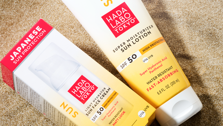 hada labo tokyo summer 2026 spf50 face creambody lotion