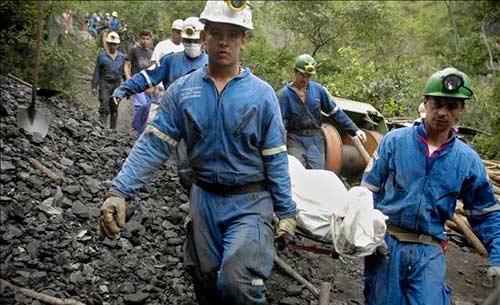 mineros colombianos