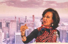 ana botín (santander resultados anuales 2020) portada ana botín (santander resultados anuales 2020) portada
