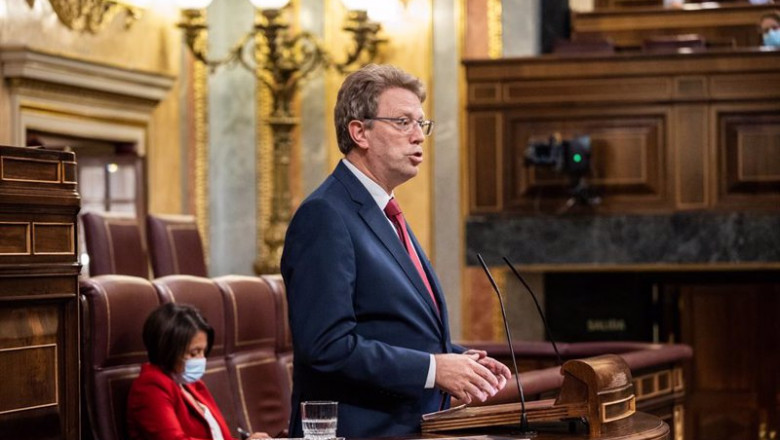 Archivo - El diputado del Grupo Plural, Ferran Bel, interviene en una sesión plenaria en el Congreso | Alejandro Martínez Vélez - Europa Press - Archivo ep archivo el diputado del grupo plural ferran bel interviene en una sesion plenaria en el