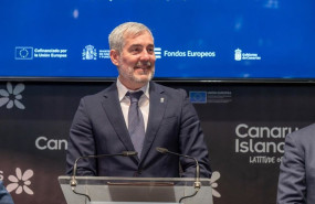 ep archivo   el presidente de canarias fernando clavijo en la inauguracion del stand de canarias en