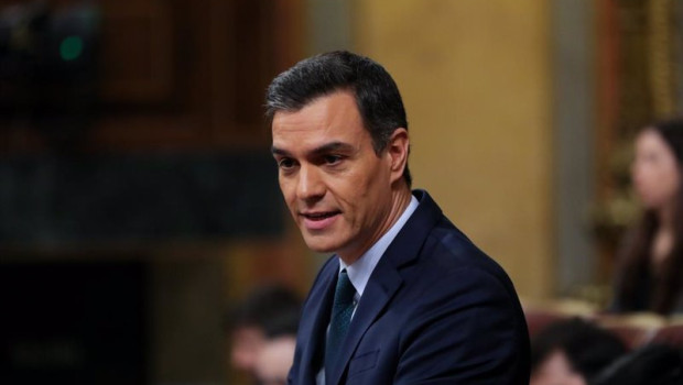 ep archivo   el presidente del gobierno en funciones pedro sanchez durante su intervencion final en