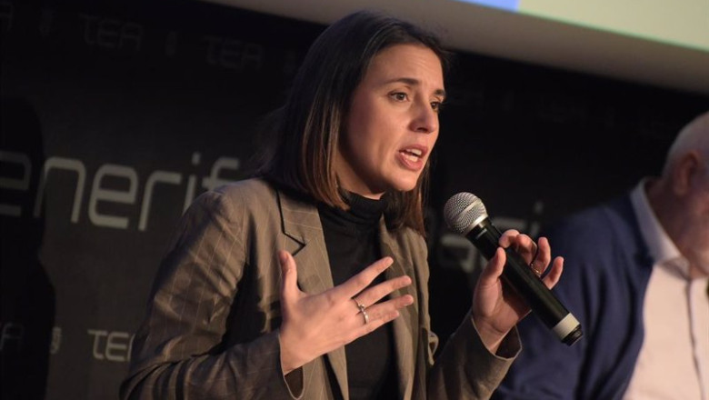 ep archivo la exministra de igualdad y secretaria de accion politica de podemos irene montero ep archivo la exministra de igualdad y secretaria de accion politica de podemos irene montero