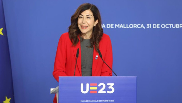 ep archivo   la secretaria de estado de turismo rosa ana morillo durante una rueda de prensa tras la