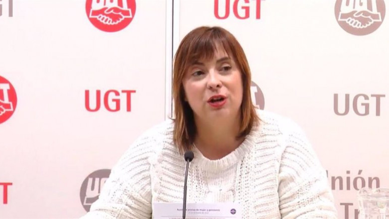 Archivo - La vicesecretaria general de UGT, Cristina Antoñanzas | UGT - Archivo ep archivo - la vicesecretaria general de ugt cristina antonanzas