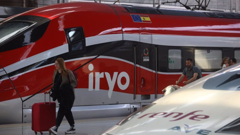 ep archivo llegada del tren de alta velocidad iryo a la estacion maria zambrano a 31 de marzo de ep archivo llegada del tren de alta velocidad iryo a la estacion maria zambrano a 31 de marzo de