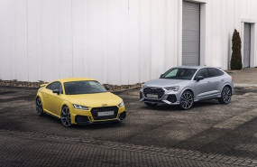 ep archivo   new matt finishes for the audi tt rs and rs q3 in the colors python yellow and dew