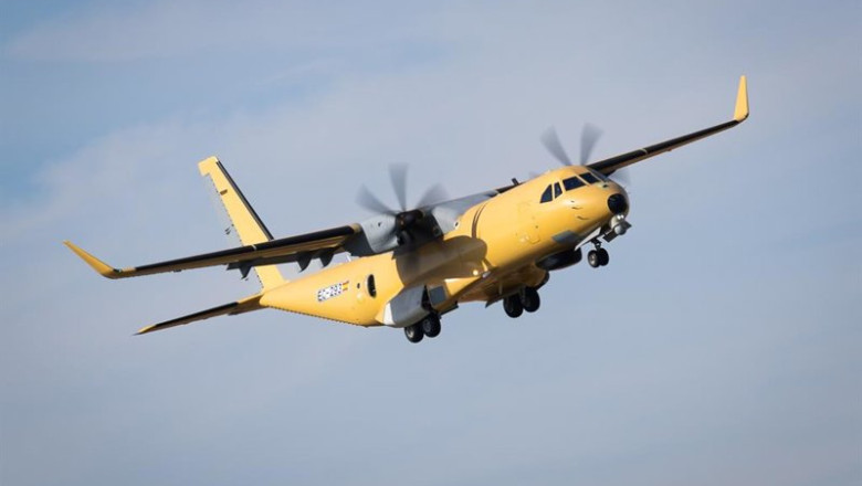 ep archivo   primer vuelo del c295 sar