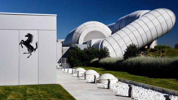 ep archivo   tunel de viento en la planta de ferrari en maranello italia