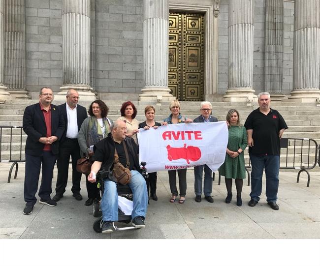 Avite en el Congreso de los Diputados | TWITTER AVITE ep avitecongresolos diputados