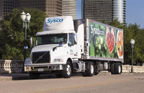 ep camion con el logo de sysco